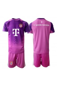Bayern Munich Maalivahti Jalkapallovaatteet Lasten Kolmas peliasu 2025-26 Lyhythihainen (+ Lyhyet housut)